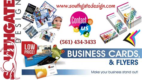 Southgate Design is the best Printing Company in Florida. Print Business Cards, Flyers, Postca ...