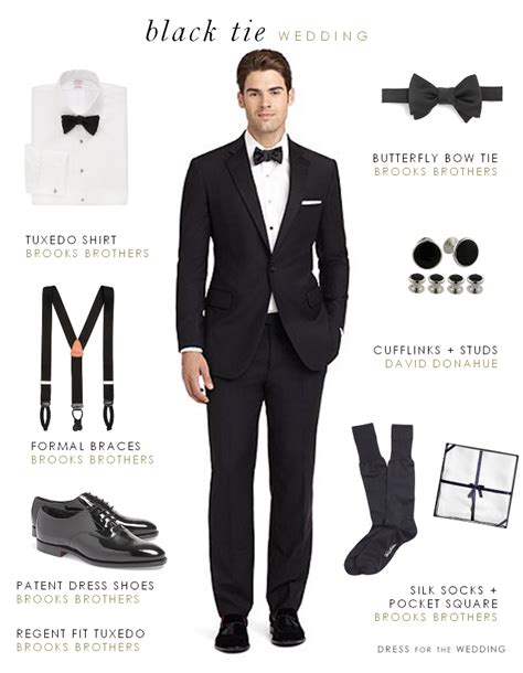 What to Wear to a Formal Black Tie Wedding | Black tie wedding, Black tie and Wedding