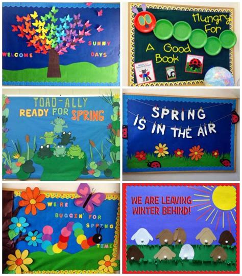 Spring Bulletin Board Ideas for the Classroom - Crafty Morning | Spring classroom, Spring ...