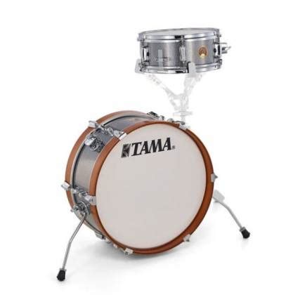 Tama LJK28SGXS Club-Jam Mini 2-Piece Drum Set Shell Pack-Galaxy Silver ljk-28-s-gxs - Canada's ...