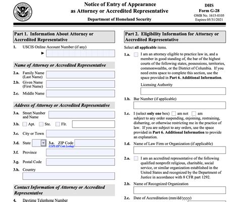 Complete Guide to Form G-28 | Notice of Entry of Appearance as Attorney