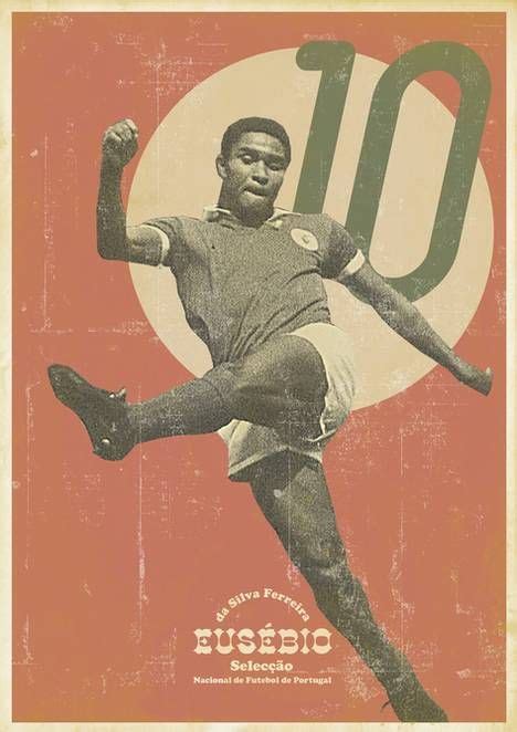 36 Cool Examples of Retro Football Posters | Affiches de football, Art football, Football