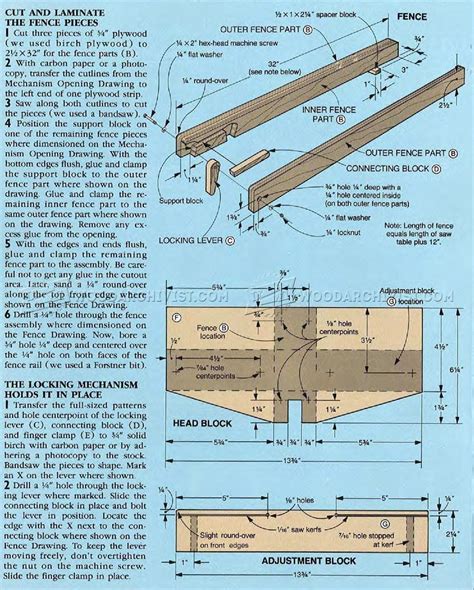 #2010 DIY Table Saw Rip Fence • WoodArchivist