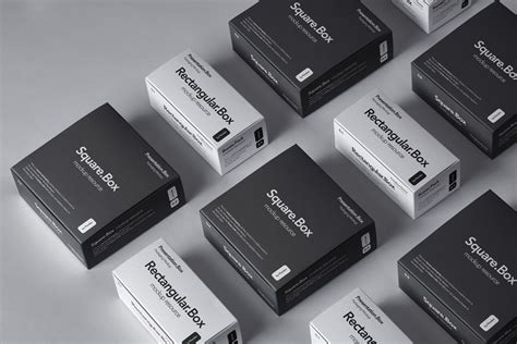 Boxes Psd Packaging Mockup | Psd Mock Up Templates | Pixeden