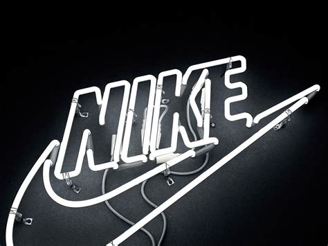 Neon Nike Logo