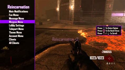 How to use mod menu bo2