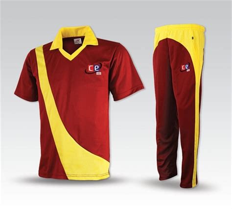 Colored Cricket Uniform West Indies Colors - Pants and Shirt by Cricket ...