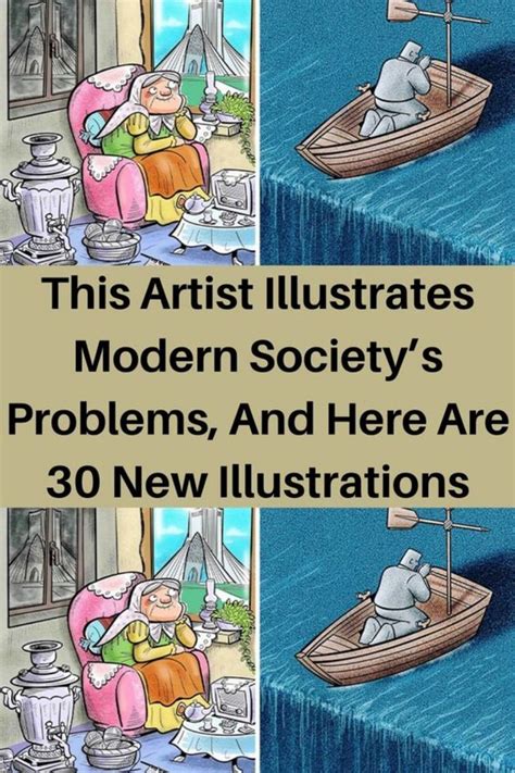 This Artist Illustrates Modern Society’s Problems, And Here Are 30 New Illustrations ...