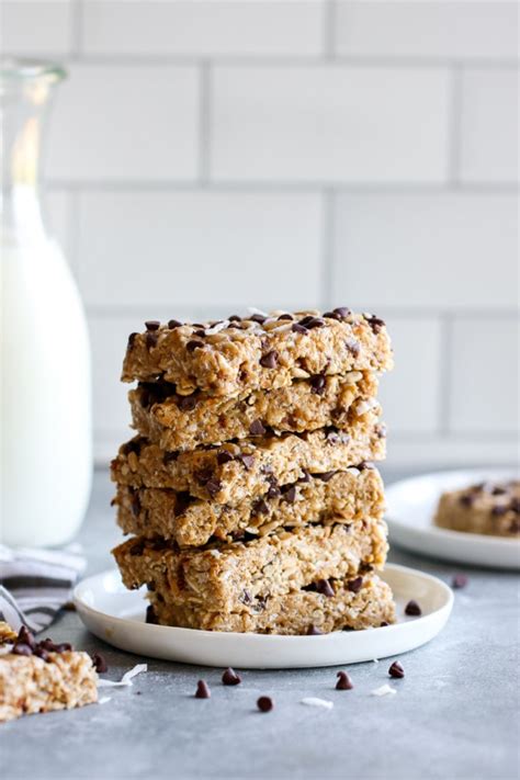 Homemade Chocolate Chip Clif Bars - The Real Food Dietitians