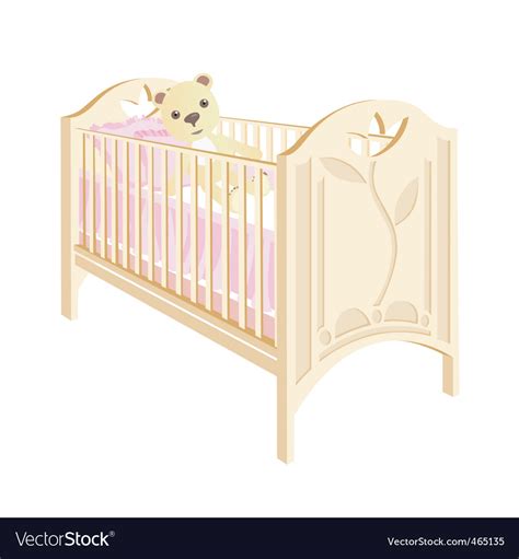 Cot Royalty Free Vector Image - VectorStock