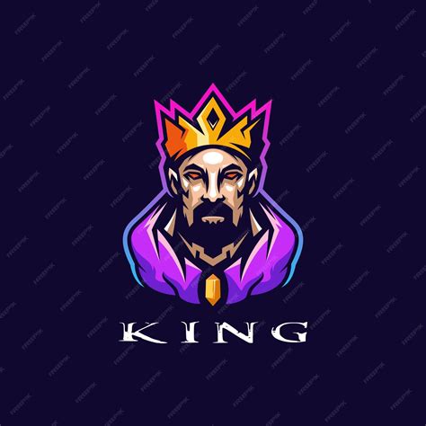 Premium Vector | Awesome king logo design
