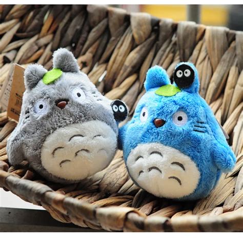 Small Totoro Animal Dolls, 10CM Baby Plush Toys,High Quality PP Cotton Children Pocket Plush ...