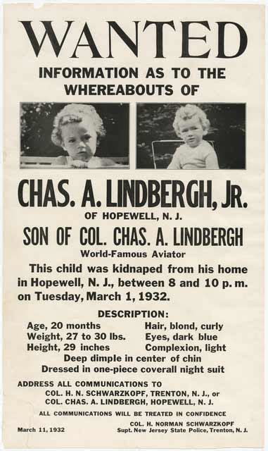 Kidnapping and Trial | Charles Lindbergh House and Museum | MNHS