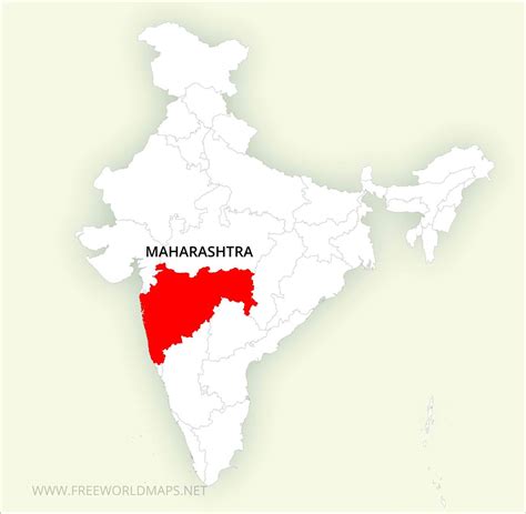 Maharashtra Map Hd Image