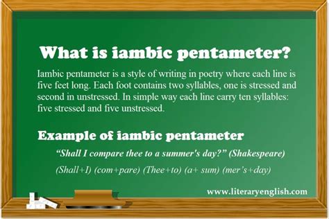 Easy Tips for Writing in Iambic Pentameter 2023 - AtOnce