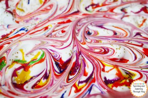 Learning and Exploring Through Play: Sensory Shaving Foam Painting