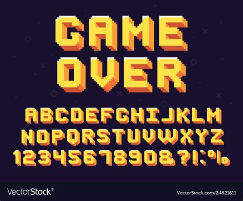 Arcade Video Game Font Game Font Svg Game Font Otf Ga - vrogue.co