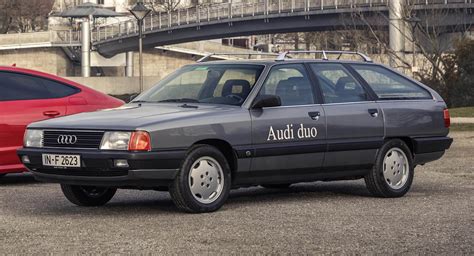 The 100 Avant Quattro Duo From 1989 Was Audi’s First Plug-in Hybrid ...