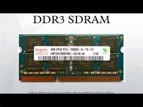 DDR3 SDRAM - YouTube