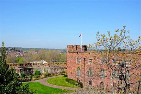 Shrewsbury Castle. stock image. Image of shrewsbury, western - 53801121