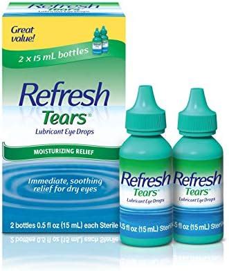 Refresh Tears Lubricant Eye Drops, 0.5 Fl Oz (2 Count) - RED PHOENIX BRANDS