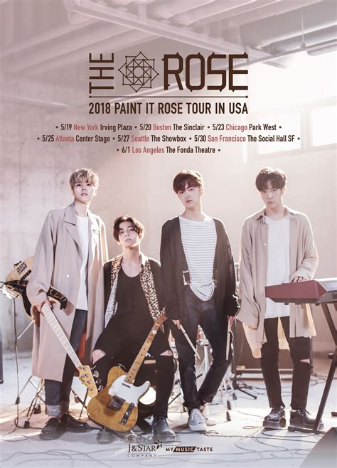 The Rose Announces U.S. Stops On World Concert Tour | Soompi