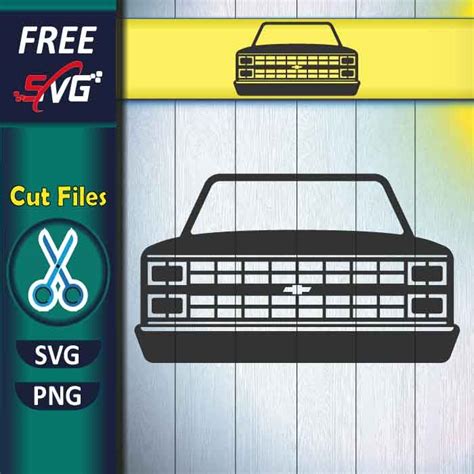 chevy c10 SVG free, Chevrolet truck SVG free