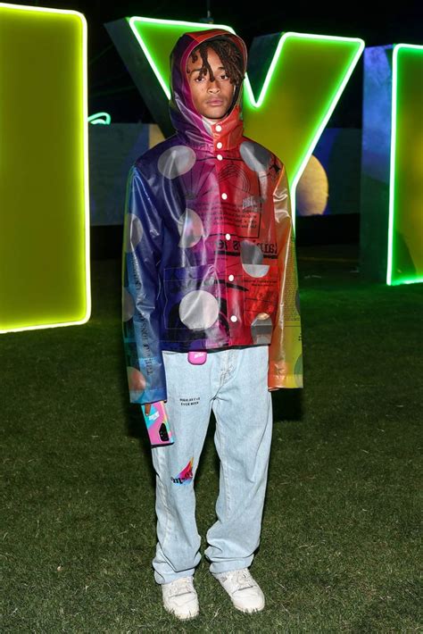 Jaden Smith Slips on New Balance Sneakers at Nylon House in the Desert