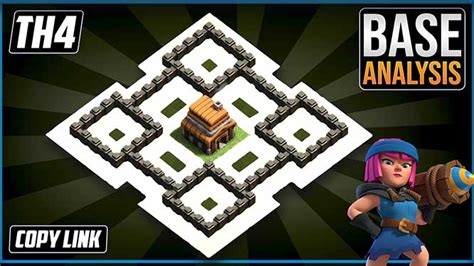 NEW BEAST TH4 HYBRID/TROPHY[defense] Base 2023!! Town Hall 4 Hybrid Base Design – Clash of Clans ...