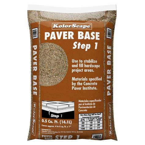 Oldcastle KolorScape 0.5-cu ft Tan/Brown Paver Base in the Paver Sand ...