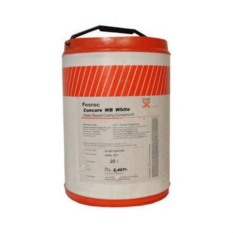 FOSROC Water Based Concrete Curing Compound Retailer from Noida