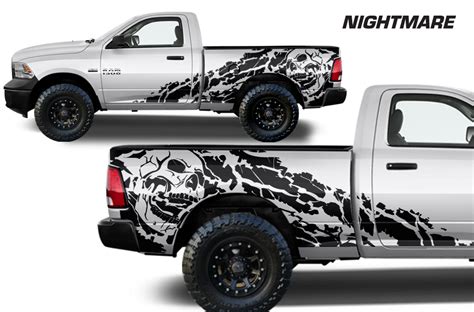 Dodge Ram 09-14 Vinyl Graphics for Bed Fender