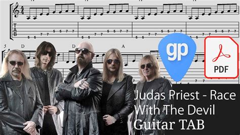 Judas Priest - Race With The Devil Guitar Tabs [TABS] - YouTube