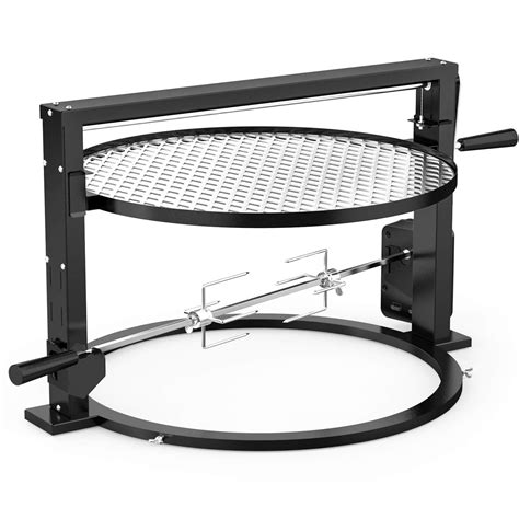 onlyfire Santa-Maria Style Grill Rotisserie System Adjustable Cooking ...