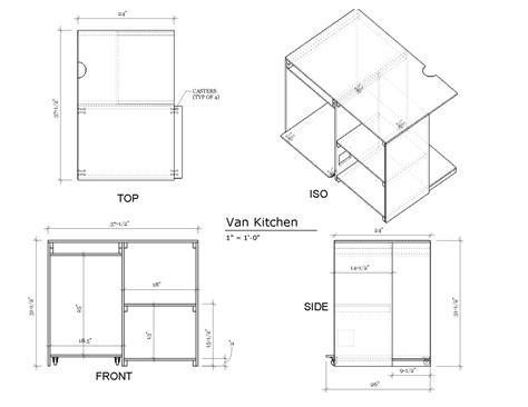 Sprinter Adventure Van Build - Kitchen - Points Unknown