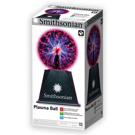 NSI Toys Smithsonian 5" Plug-In Plasma Ball