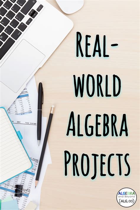 Real-World Algebra Projects are AWESOME! These projects connect math with real world scenarios ...