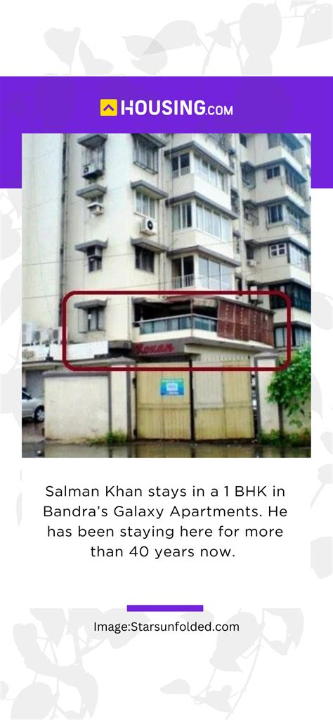 Salman Khan’s Mumbai house: Galaxy apartments | Housing News