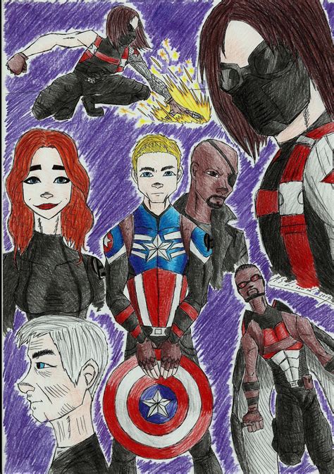 Captain America the Winter Soldier by Hlontro on DeviantArt