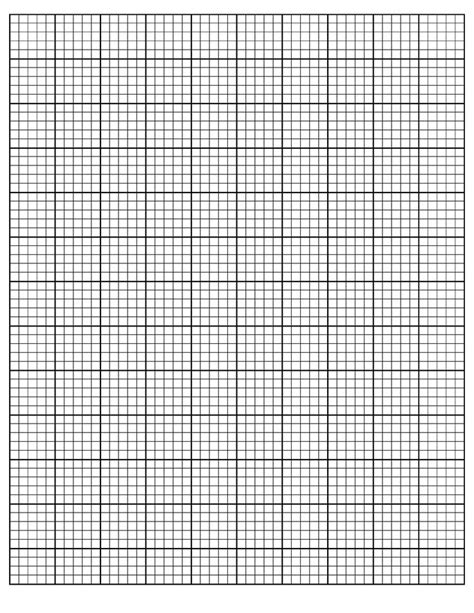 Printable Graph Paper Template