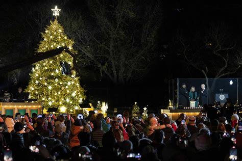 White House National Christmas Tree Toppled Over by Wind Gusts