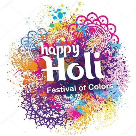 Happy Holi festival of colors