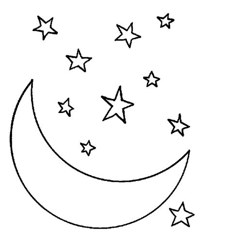 5+ Moon Clipart Black And White - Preview : Moon Clipart Blac | HDClipartAll