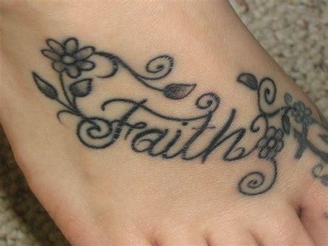 45 Faith Tattoos That Will Leave You Feeling Uplifted Faith Tattoos, Faith Tattoo Designs, Rib ...