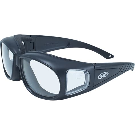 OUTFITTER - Foam Padded Motorcycle Sunglasses - Fits Over Most ...