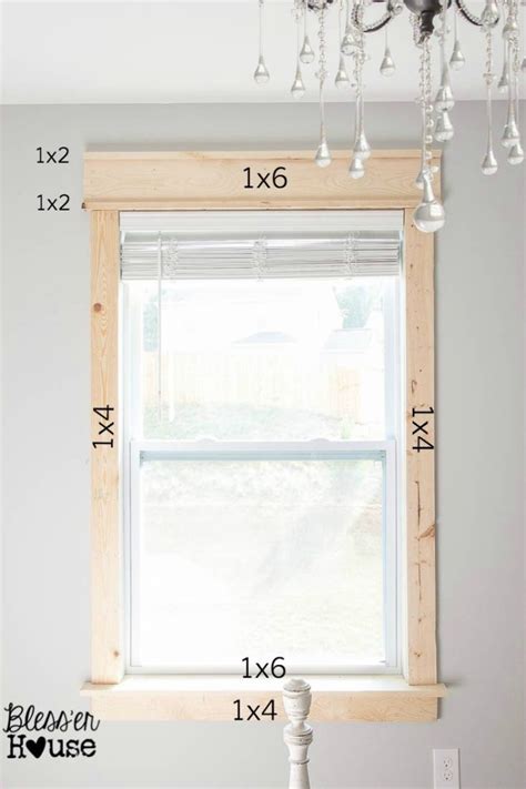 DIY Window Trim - The Easy Way