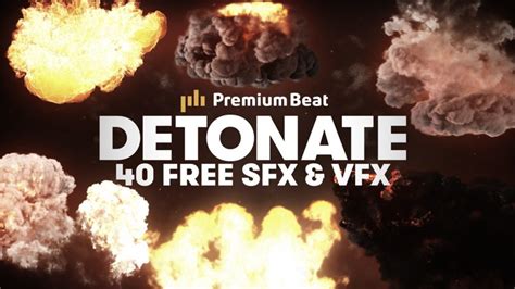 40 FREE Explosion SFX and VFX Elements | Computer Graphics Daily News