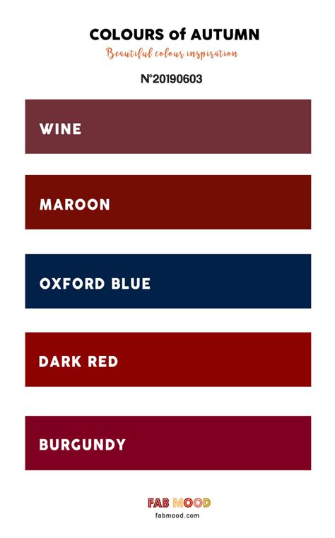 Wine + Maroon + Oxford Blue + Dark Red + Burgundy Colour Scheme