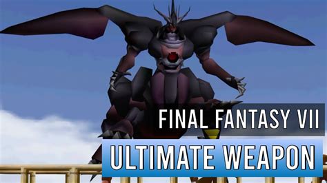 Final Fantasy 7 Ultimate Weapon guide: Locations, to why it won't stop flying, explained - YouTube