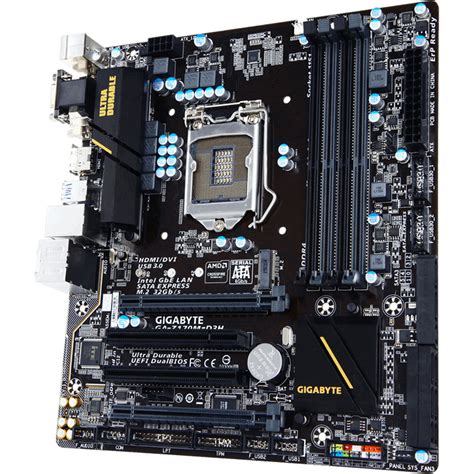 Gigabyte GA-H170M-D3H LGA1151 Micro-ATX Motherboard GA-H170M-D3H